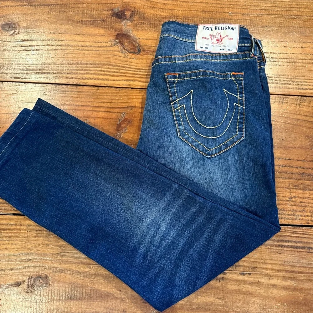 True Religion Geno Relaxed Slim Jeans Men’s Denim Y2K Streetwear Size 36